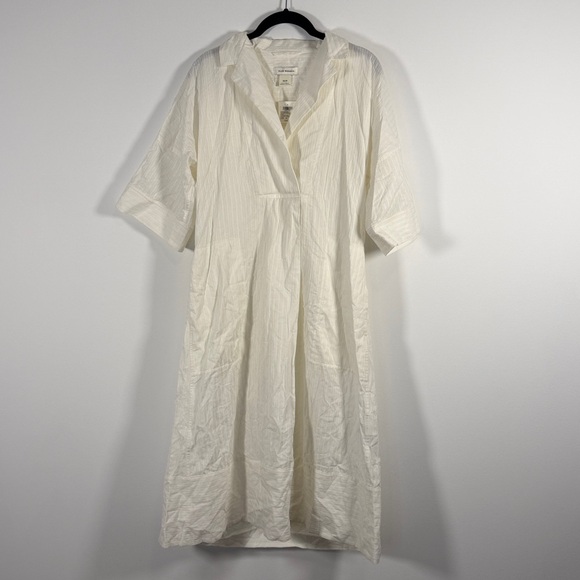 NWT Club Monaco Textured Shirt Dress - Picture 6 of 11